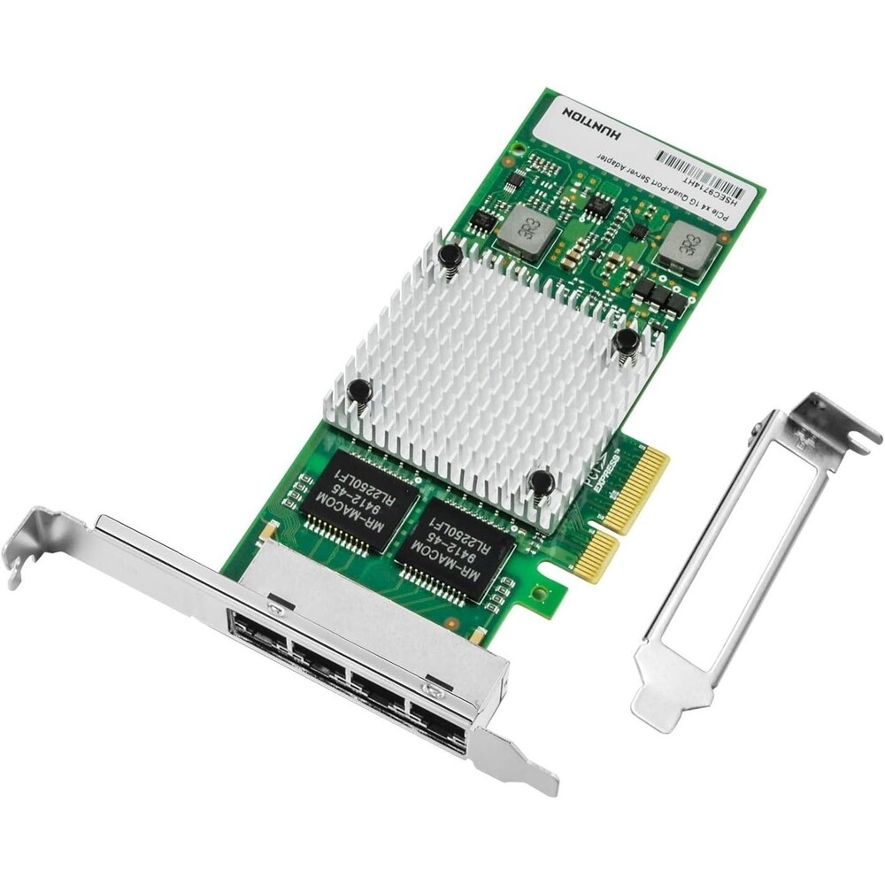 PCIe x4 Quad-Port Copper Gigabit Ethernet Network Adapter LREC9714HT
